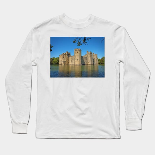 Bodiam Castle Long Sleeve T-Shirt by Ludwig Wagner